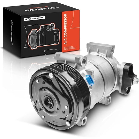 A-Premium AC Compressor with Clutch Compatible with GMC Yukon Chevrolet Tahoe 1996-2000 Silverado 2500 Blazer Cadillac Escalade Isuzu Oldsmobile