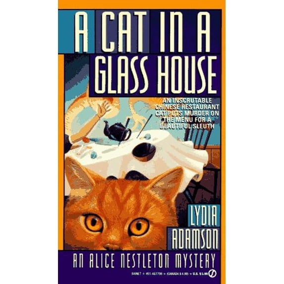 Pre-Owned A Cat in a Glass House (Paperback) by Lydia Adamson