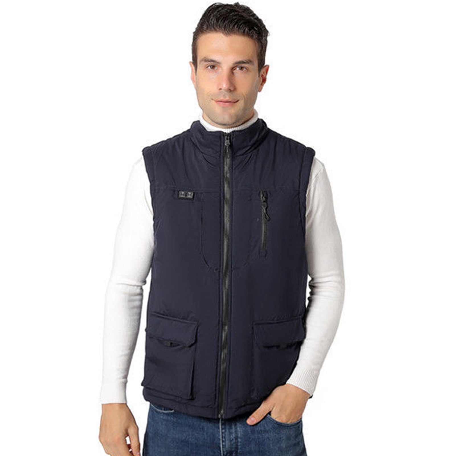 Men Heating Waistcoat Intelligent Thermostat 3 Temperature Modes 11