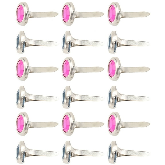 Houderco Craft Making Mini Brads Assorted Color Scrapbooking 100Pcs