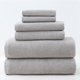 thumbnail image 2 of 6PCS Juego de Toallas Fibra Natural Superior Suave y Absorbente Toallas de Baño Tejido Especial 2 Toallas de Baño 2 Toallas de Mano 2 Toallas Necesidades de Viaje en Casa., 2 of 2