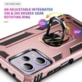 thumbnail image 4 of Funda de teléfono para Xiaomi Poco X5 Pro 5G y Redmi Note 12 Pro de Uso Rudo Shockproof + Cristal 9D, 4 of 5