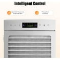 thumbnail image 3 of 18-Tray Food Dehydrator, Stainless Steel Dehydrator Machine, Fruit Meat Jerky Dryer Blower with LED Light and Timer Setting for Fruits Meats Vegetables, 3 of 9