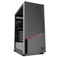 thumbnail image 1 of Gabinete gamer Yeyian YCM-APELA-M1 ATX media torre, Vidrio templado, tarjetas ATX,M-ATX, ITX, 7 ranuras de expansión, incluye 4 ventiladores ARGB PWM, 1 of 8
