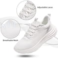 thumbnail image 3 of Ecetana Women's Walking Shoes Lightweight Running Sneakers Breathable Mesh Athletic Sports Shoes, 3 of 6