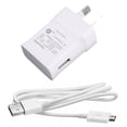 thumbnail image 1 of Essen Fast Travel Wall Charger Power Adapter 2A AU Plug Cable for Samsung Phone, 1 of 7