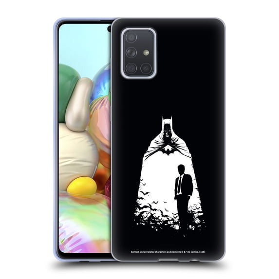 Head Case Designs Officially Licensed Batman DC Comics Duality Alter Ego Bats Soft Gel Case Compatible with Samsung Galaxy A71 (2019)