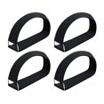 thumbnail image 2 of 2/4/6/8/10Pcs Elliptical Leg Exerciser - Pedal Strap Adjustable Fastener Tape Metal Buckle Strap Under-Desk Elliptical Machine Non-slip Foot Strap Replacement, 2 of 8