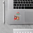 thumbnail image 2 of Santa is Coming English Springer Spaniel Merry Christmas Xmas Noel Truck Tree Cutout Transfer Sticker Springers Dog Lover Gifts Transparent Decal Art Decor - 02023, 2 of 5