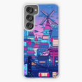 thumbnail image 1 of Cyberpunk Village for Samsung Galaxy S23 Plus Soft Case, 1 of 1