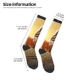 thumbnail image 2 of Sigee Country Farm Morning Rooster for Socks for Men Women Socks Stocking Compression Socks, 2 of 6