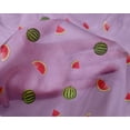 thumbnail image 4 of oneOone Silk Tabby Fabric Watermelon Fruit Print Sewing Fabric BTY 42 Inch Wide, 4 of 4