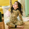 thumbnail image 1 of Pijamas de dibujos animados para niños y niñas, traje de otoño, ropa para bebés, Pijamas de Navidad, Infanti, 1 of 4