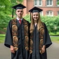 thumbnail image 7 of Kdxio Majestic Cosmic Lion Graduation Stole Class, Graduation Sash, Unisex Adult 36" Academic Commencements-Sharp Corner, 7 of 7