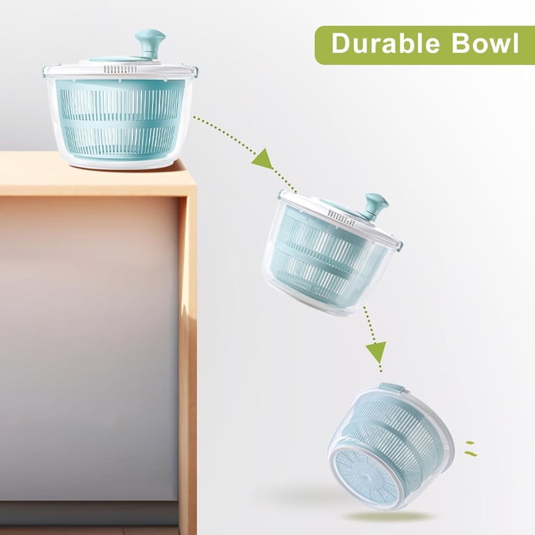 BN-LINK Salad Spinner, 4.8 Quart Large Capacity photo 3