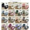 thumbnail image 5 of U8MO 400 Pcs Matte Effect Artificial Flower Stamen Double Round Heads Cotton String-P: Dark Purple, 5 of 7