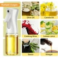 thumbnail image 2 of Oil Sprayer for Cooking, Olive Oil Sprayer for Air Fryer, 2x6.8oz Oil Mister Spray Bottle Glass for Salad, BBQ, Grilling, Baking, Roasting, Frying, 2 of 4