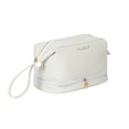 thumbnail image 2 of Fiudx Ofertas Flash Del Día Bolsa De Cosméticos Translúcida, Bolsa De Cosméticos Translúcida Esmerilada Con Asa De Cremallera, Bolsa De Viaje Portátil, Bolsa De Cosméticos Práctica Y Colgable, 2 of 7