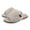 Natural, variant on Fuzzy Indoor Slippers for Women Open Toe with Memory Foam, Soft Faux Fur Nonslip House Slippers(Rose,M)