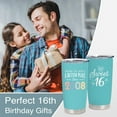 thumbnail image 2 of Sweet 16 Gifts for Girls, 16th Birthday Gifts for Girls, 16 Year Old Girl Birthday Gift Ideas, Birthday Gifts for 16 Year Old Girl, Sweet Sixteen Gifts for Girls, Gift for 16 Yr Old Girl Tumbler 20oz, 2 of 6
