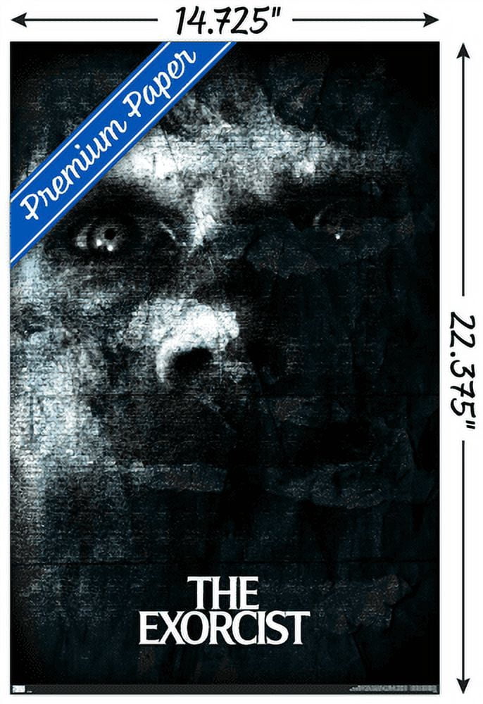 The Exorcist - Face Wall Poster, 14.725" x 22.375"