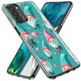 thumbnail image 2 of MUNDAZE Motorola Moto G Power 2023 Shockproof Clear Hybrid Protective Phone Case Turquoise Pink Hearts Gnomes Cover, 2 of 5