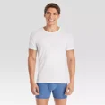 thumbnail image 2 of Hanes Premium Men's Short Sleeve Crewneck T-Shirt 5pk - White L, 2 of 4