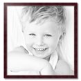 thumbnail image 2 of ArtToFrames 31" x 32" Cherry Stain with Gold Beads Picture Frame, 31x32 inch Red Wood Poster Frame (WOM-4140), 2 of 7