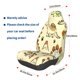 thumbnail image 3 of Balery Cartoon Dinosaurs Funda de Asiento para Auto con Diseño - Cubierta Frontal Suave y Transpirable con Protector Antideslizante- 1 Unidad, 3 of 5