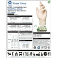 thumbnail image 2 of Great Glove Fit Industrial Grade Latex Disposable Gloves, 20005FIT-S-BX, (Pack of 100), 2 of 5