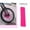 Hot Pink#4, variant on 72-Pack Wheel Spoke Decorations | 24cm Plastic Spoke Sleeves for Bicycle & Motorcycle | Easy Tool-Free Installation | 10 Vibrant Colors | Weather-Resistant & Lightweight Design