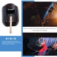 thumbnail image 2 of OULII Welding Auto Darkening Hand Held Welding Mask Dark Maroon 1Set, 2 of 8