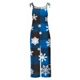 thumbnail image 4 of LSLJS Women Ladies Printed Summer Sleeveless Backless Loose Long Playsuits Rompers Jumpsuit, 4 of 4