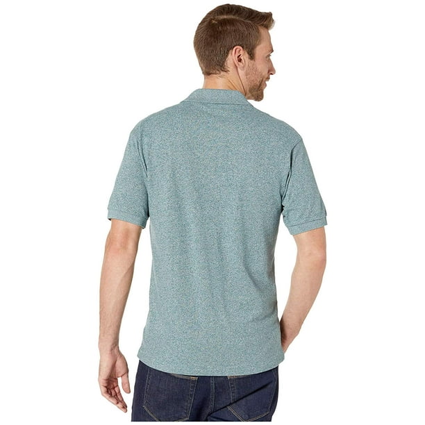 Lacoste Short Sleeve Fit Chine Pique Polo Shirt Danube Chine - Walmart.com