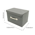 thumbnail image 2 of Raindrops Bedroom Clothing Storage Box Toys Sorting Box Foldable Storage Box With Cover, 2 of 8