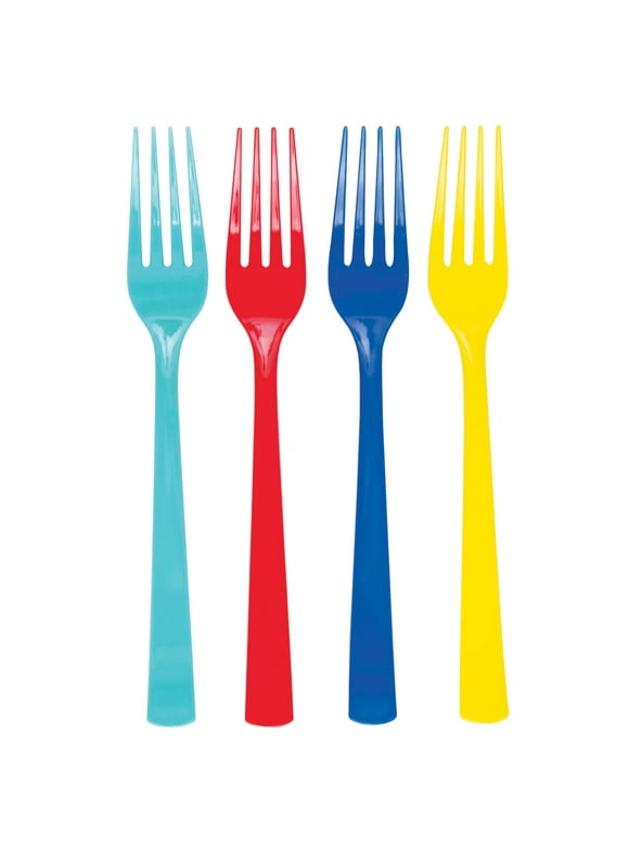 Plastic Forks in Disposable Tableware
