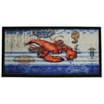 thumbnail image 4 of Kashi Home Kitchen Rug, Area Rug, Mat, Beautiful Print Non-Skid Latex Back Lobster 2pc Set (18X30 Rectangle & 20X40), 4 of 4