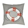 thumbnail image 1 of Surya LTCH-LFE-2020 Litchfield 20" Wide Square Novelty Life Preserver Polyester Outdoor, 1 of 1