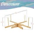 thumbnail image 2 of JubileeYarn Amish Style Bamboo Yarn Winder Swift - 1 Swift, 2 of 6