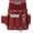 Maroon-7575, variant on Professional Heavy Duty Leather Tool Pouch with 4 Pockets for Electricians, Carpenters & Construction Workers