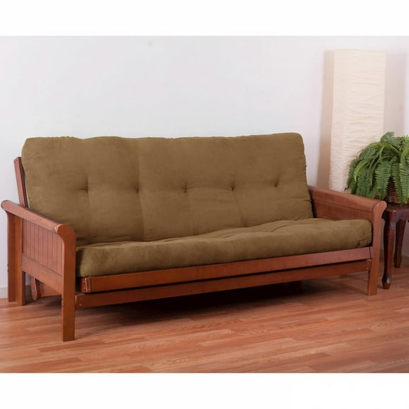 Blazing Needles Vitality 6-inch Microsuede Queen-size Futon Mattress