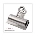 thumbnail image 5 of Universal Bulldog Clips, Jumbo, Nickel, 12/Pack, 5 of 7