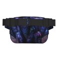 thumbnail image 3 of Fotbe Fantasy Dragon In Cathedral Cangurera Cuadrada con Estampado de Doble Capa, Bolsa de Cintura Ajustable Mini para Hombres y Mujeres, 3 of 9