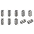 thumbnail image 1 of Unique Bargains Adaptateurs Filetage Manchon Réducteur Écrou M6x1.0 Mâle à M3x0.5 Femelle pour Réparer Insert Écrou Vis Réducteur 10mm 10 Pcs, 1 of 5