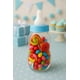 thumbnail image 2 of Biberón de plástico Avellim, 330 ml, azul, para baby shower, 2 of 9