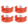 thumbnail image 1 of 4 Piezas De Cubierta De Carrete De Repuesto Y Cubierta De Línea De Resortes Para Piezas Duraderas Decker Sunnimix Tapa de carrete de repuesto, 1 of 6