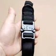 thumbnail image 3 of Tactical collar de perro, entrenamiento militar ajustable correa la manija y heavy metal broche, 3 of 5