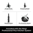 thumbnail image 3 of Ninja Professional Plus Kitchen System Blender, Smoothies, Crush, 5 Auto-iQ Preset Programs, 1400PW, 72 Oz, BN800 Silver, 3 of 14