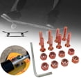thumbnail image 3 of Skateboard Hardware 8PCS Juego de pernos y herramientas Accesorio portátil para monopatín con naranja Zulema tornillos para patineta, 3 of 8