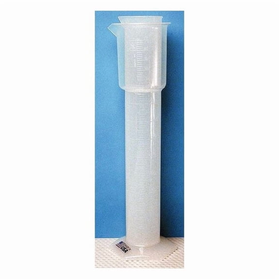 Dynalon Hydrometer Jar,Graduated,PP,500mL 141805